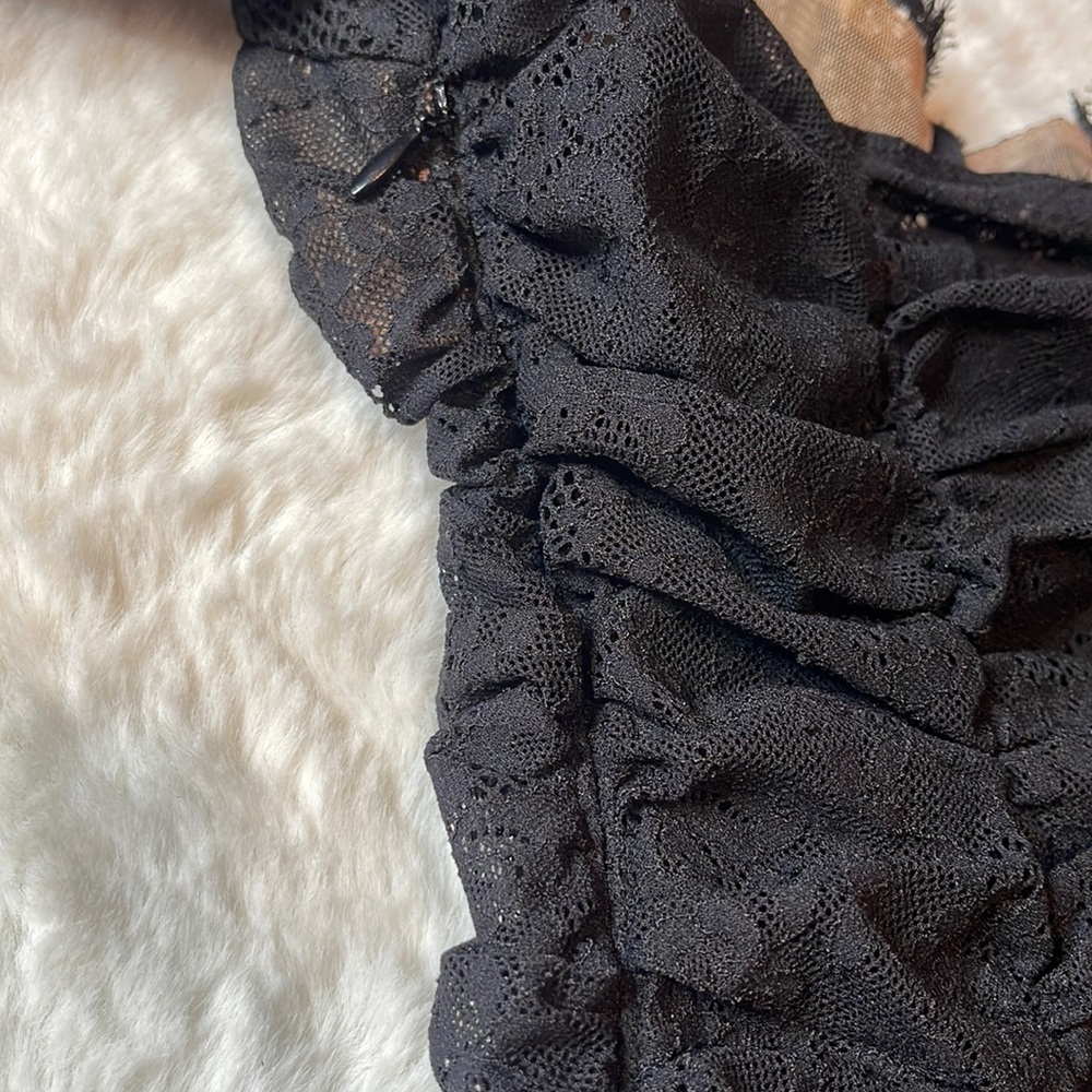for love & lemons see through lace dress - SIZE: S - Picture 6 of 7